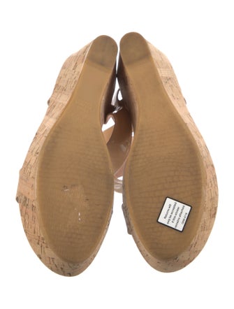 Stuart Weitzman Patent Leather Espadrilles
