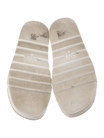 Stuart Weitzman Leather Slides