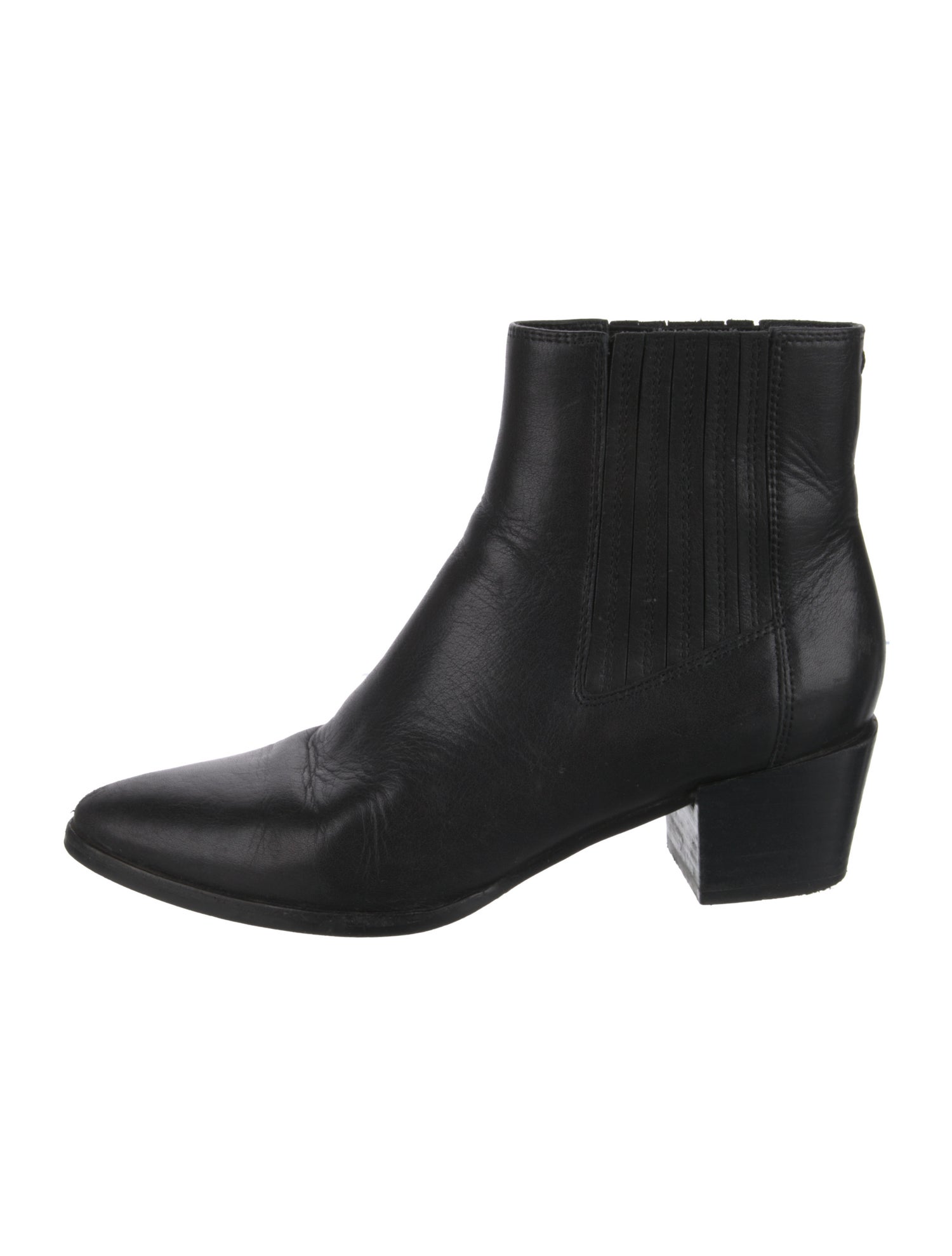 Stuart Weitzman Leather Chelsea Boots