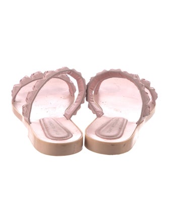 Stuart Weitzman Rubber Slides