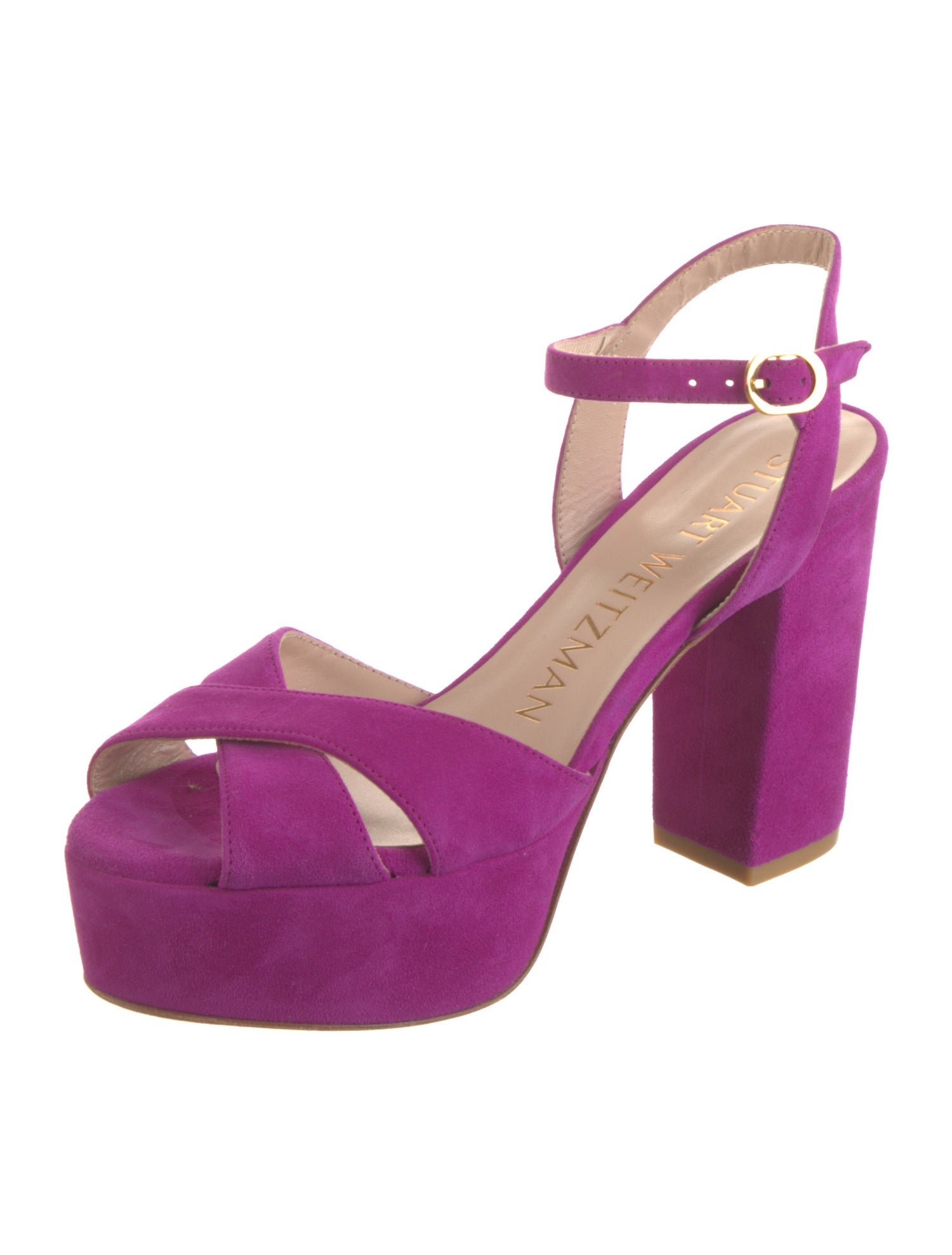 Stuart Weitzman Suede Sandals