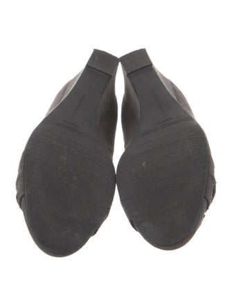 Stuart Weitzman Suede Studded Accents Pumps