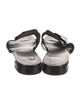 Stuart Weitzman Patent Leather Slides