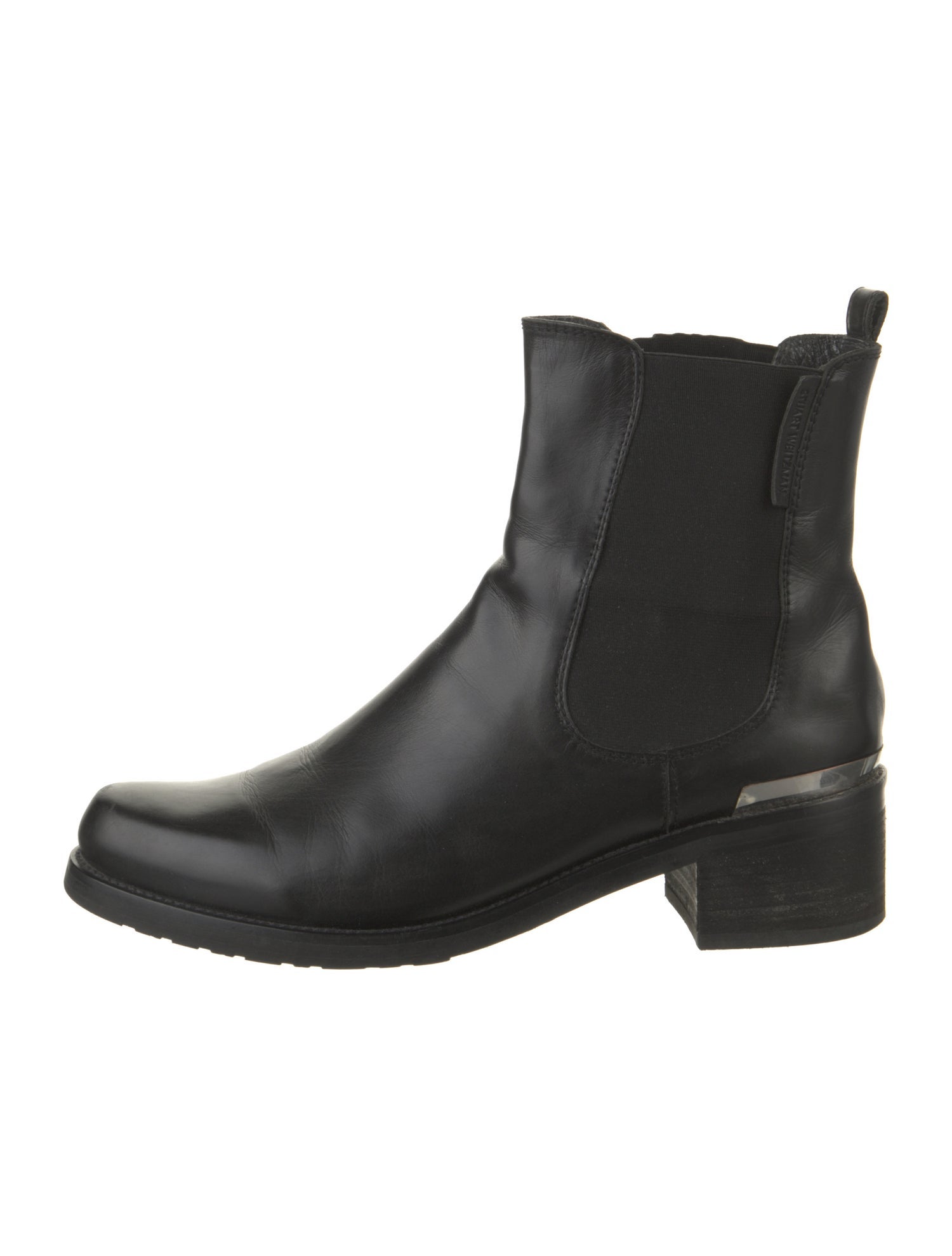 Stuart Weitzman Leather Chelsea Boots
