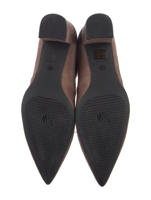 Stuart Weitzman Suede Lace-Up Boots