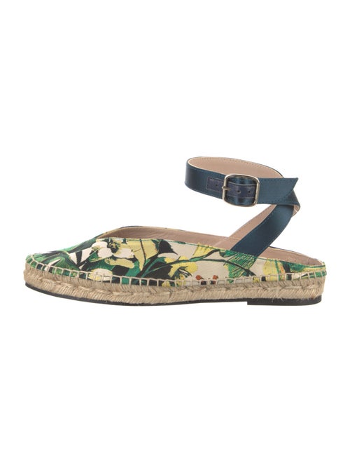 Stuart Weitzman Floral Print Espadrilles