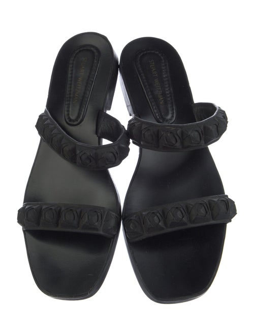 Stuart Weitzman Rubber Slides
