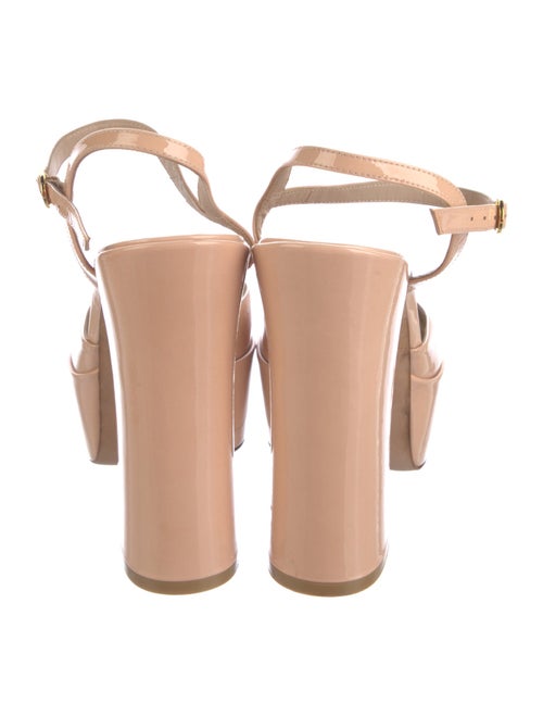 Stuart Weitzman Patent Leather Slingback Pumps