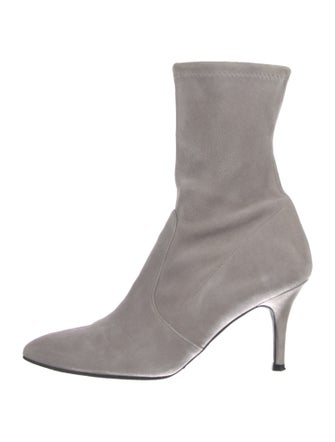 Stuart Weitzman Suede Sock Boots