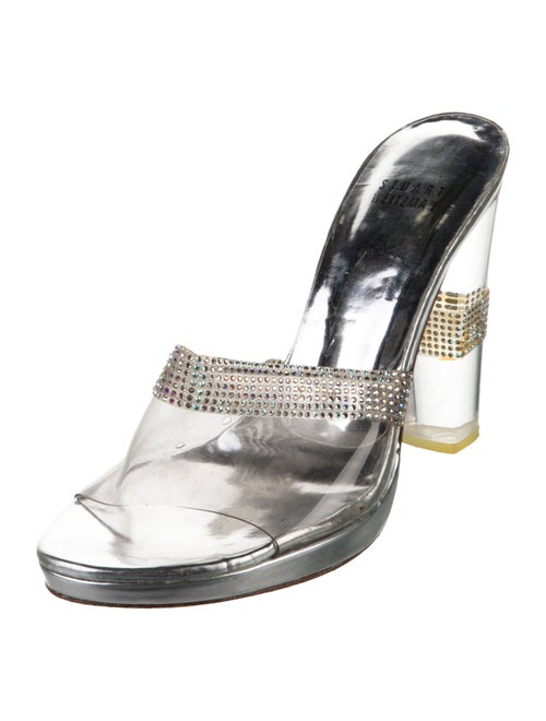 Stuart Weitzman PVC Slides