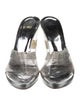 Stuart Weitzman PVC Slides