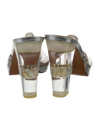 Stuart Weitzman PVC Slides