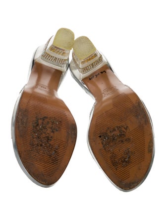 Stuart Weitzman PVC Slides