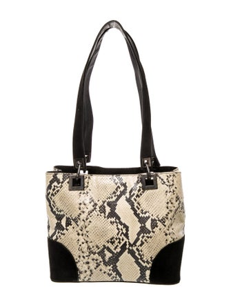 Stuart Weitzman Snakeskin Shoulder Bag