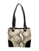 Stuart Weitzman Snakeskin Shoulder Bag