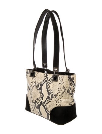 Stuart Weitzman Snakeskin Shoulder Bag