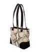 Stuart Weitzman Snakeskin Shoulder Bag