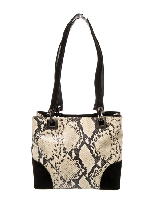 Stuart Weitzman Snakeskin Shoulder Bag