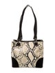 Stuart Weitzman Snakeskin Shoulder Bag