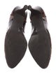 Stuart Weitzman Leather Animal Print Pumps