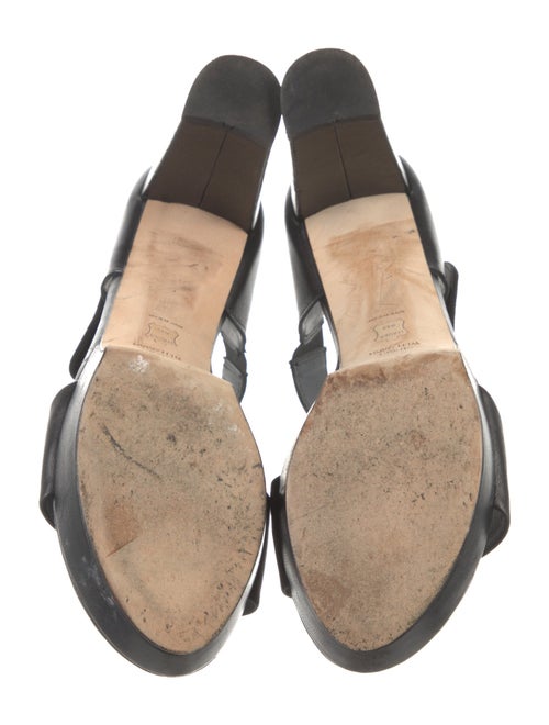 Stuart Weitzman Patent Leather D'Orsay Pumps