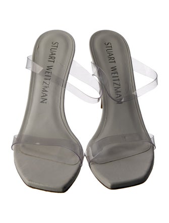Stuart Weitzman PVC Slides
