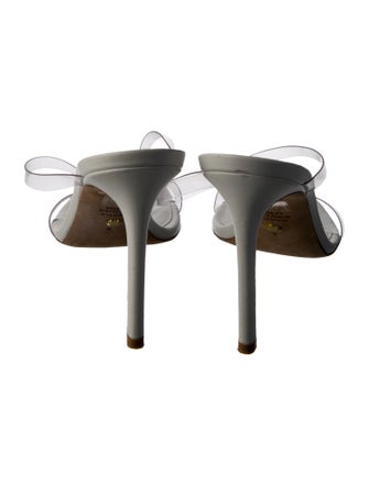 Stuart Weitzman PVC Slides