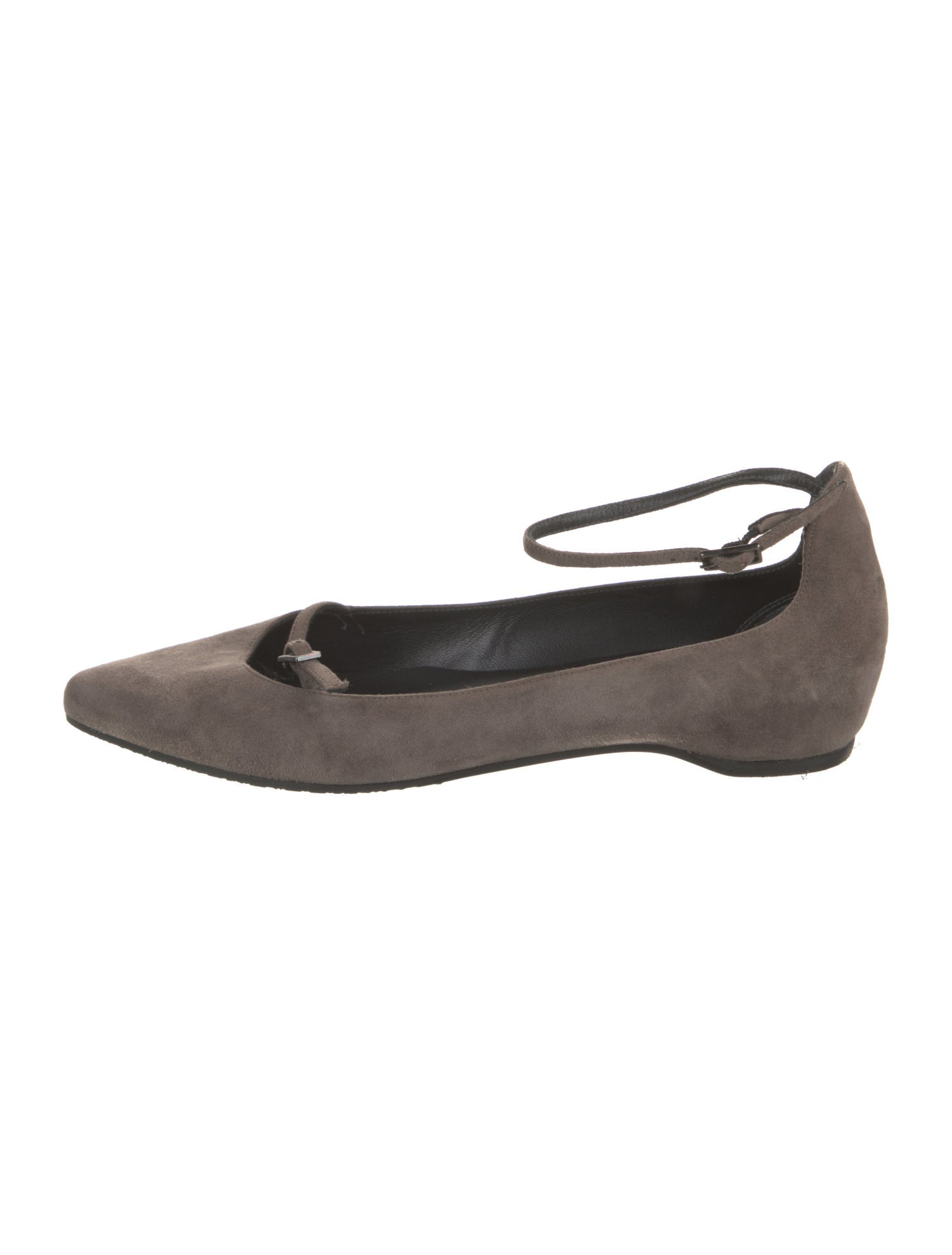 Stuart Weitzman Suede Flats