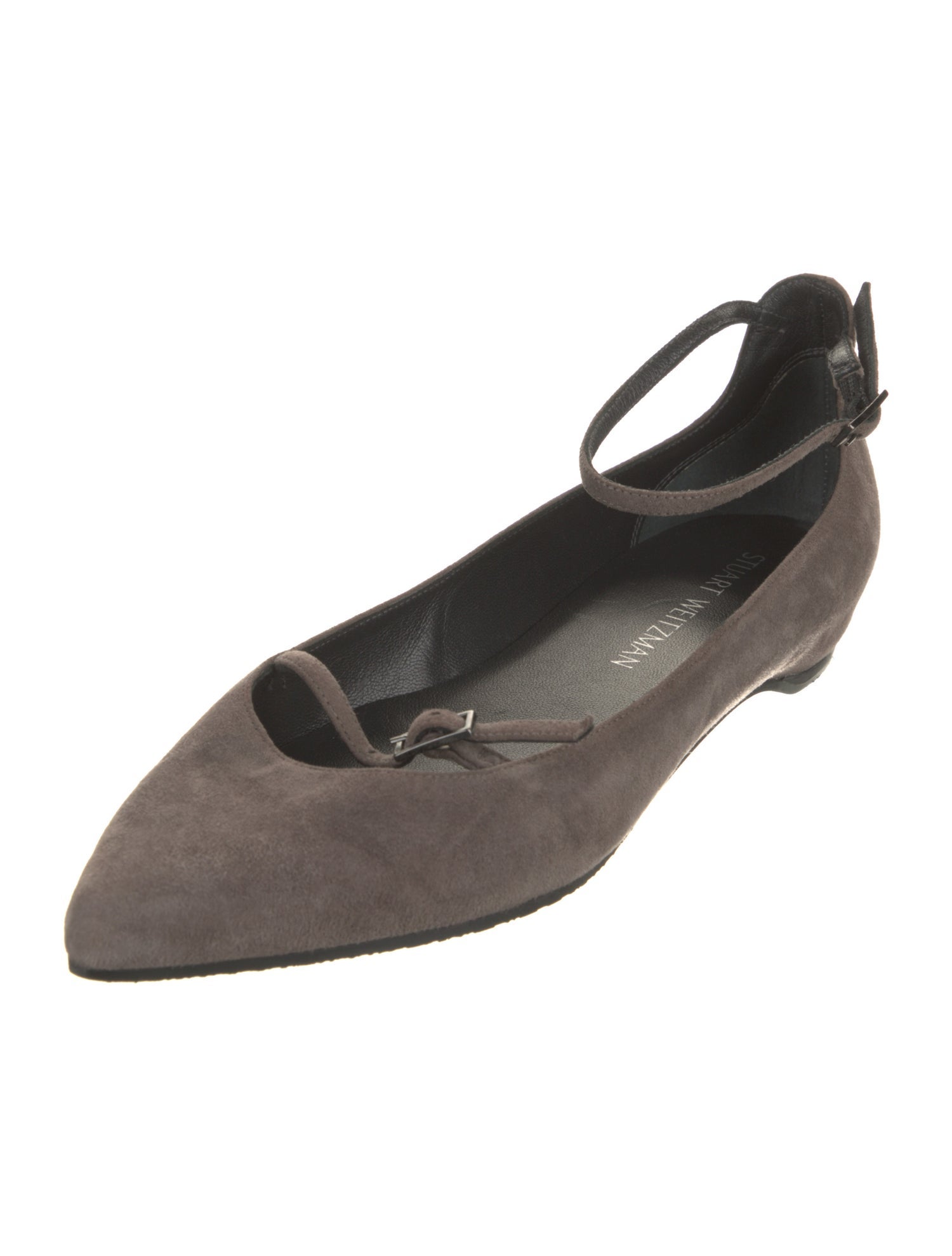 Stuart Weitzman Suede Flats