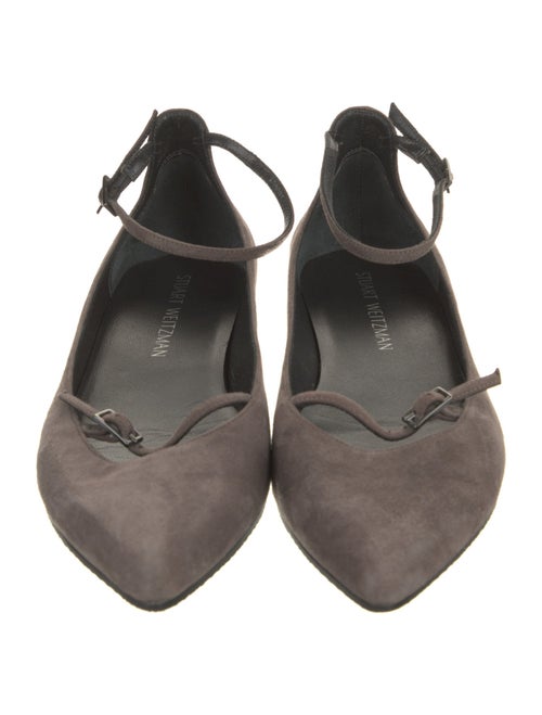 Stuart Weitzman Suede Flats
