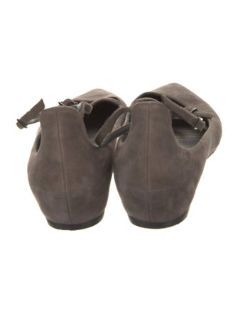 Stuart Weitzman Suede Flats