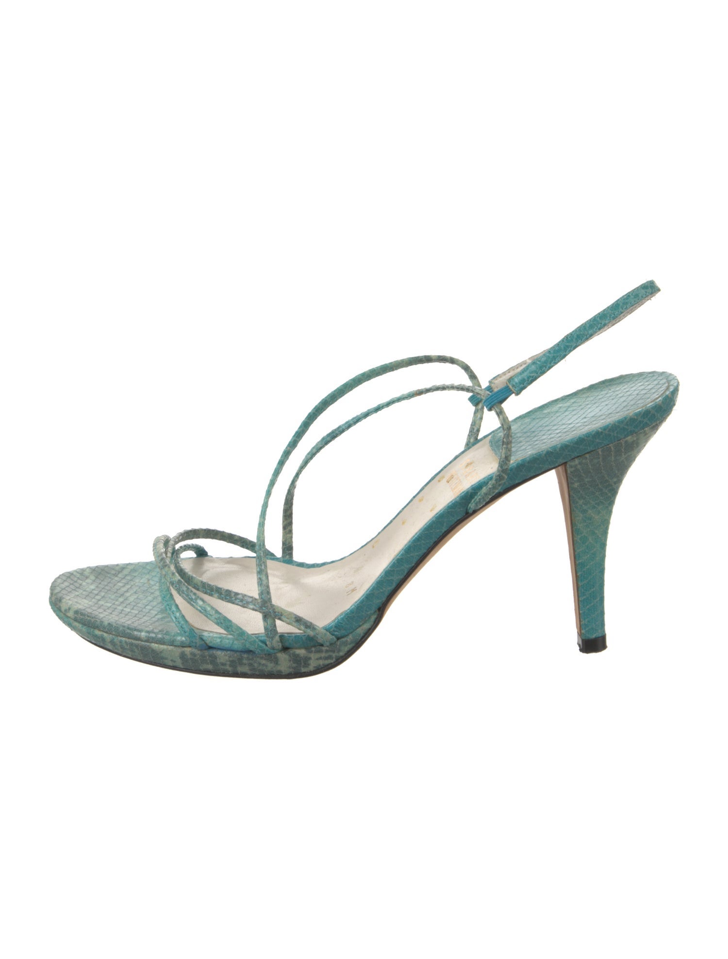 Stuart Weitzman Leather Slingback Sandals