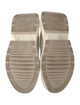 Stuart Weitzman Leather Mesh Accents Sneakers