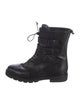 Stuart Weitzman Leather Combat Boots