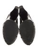 Stuart Weitzman Suede Studded Accents Mules