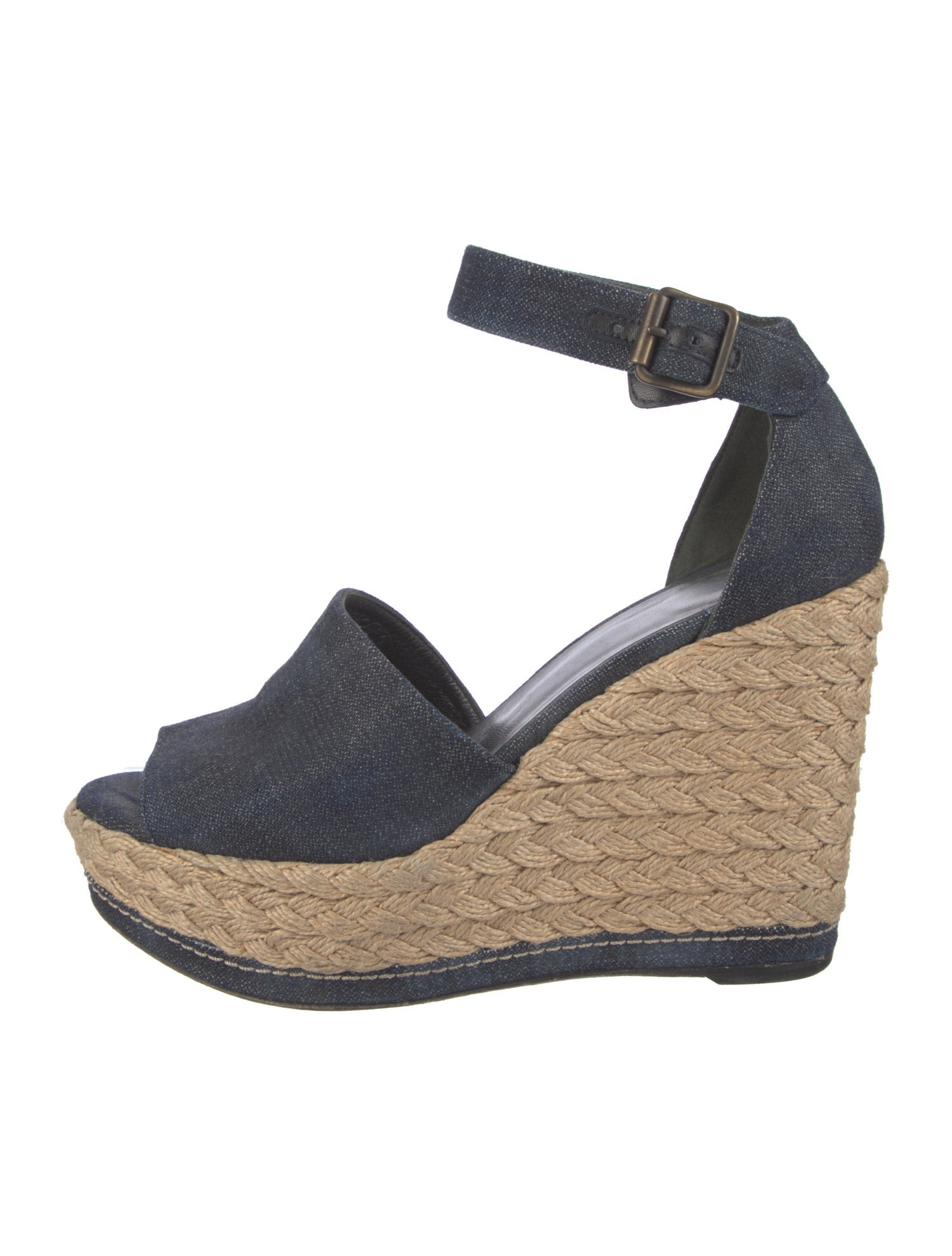 Stuart Weitzman Denim D'Orsay Pumps