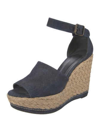 Stuart Weitzman Denim D'Orsay Pumps