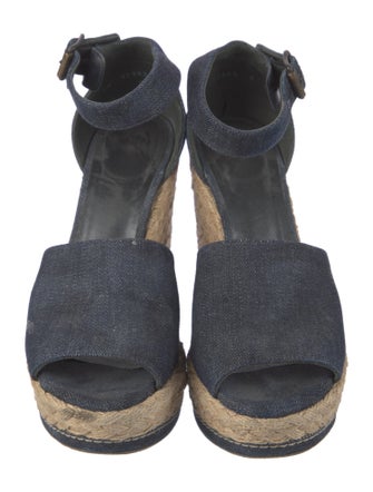 Stuart Weitzman Denim D'Orsay Pumps
