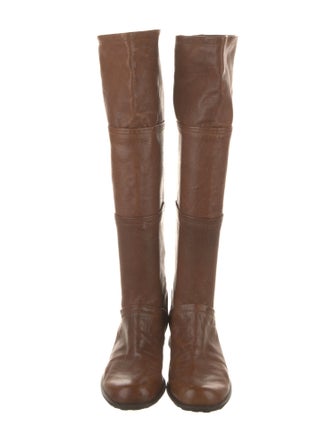 Stuart Weitzman Leather Riding Boots