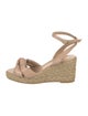 Stuart Weitzman Leather Espadrilles