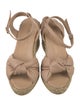 Stuart Weitzman Leather Espadrilles