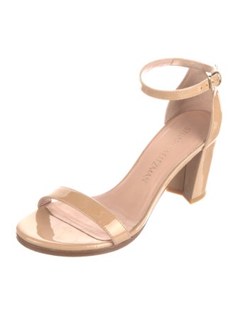 Stuart Weitzman Patent Leather Sandals