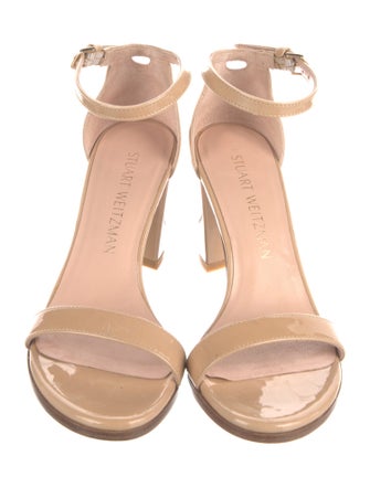 Stuart Weitzman Patent Leather Sandals