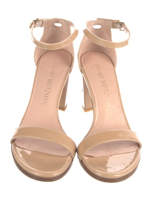 Stuart Weitzman Patent Leather Sandals