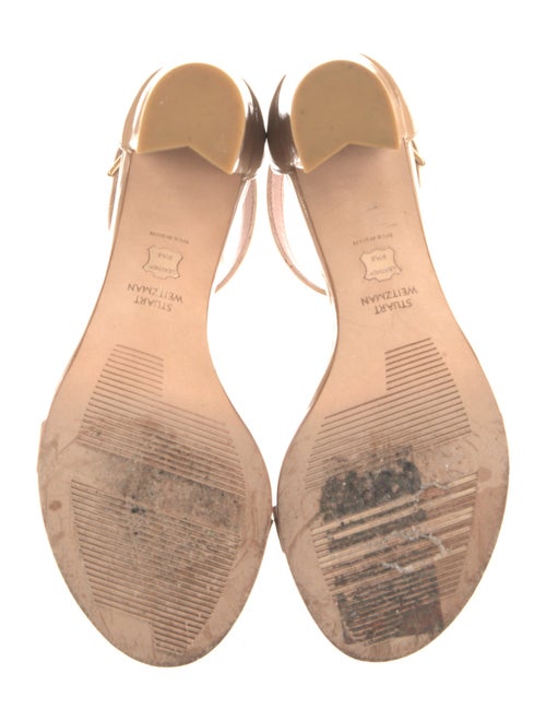 Stuart Weitzman Patent Leather Sandals