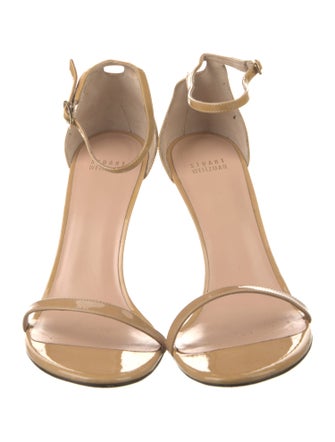Stuart Weitzman Patent Leather Sandals