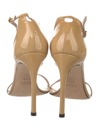 Stuart Weitzman Patent Leather Sandals