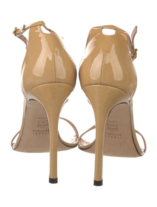 Stuart Weitzman Patent Leather Sandals