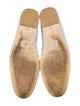 Stuart Weitzman Leather Tassel Accents Loafers