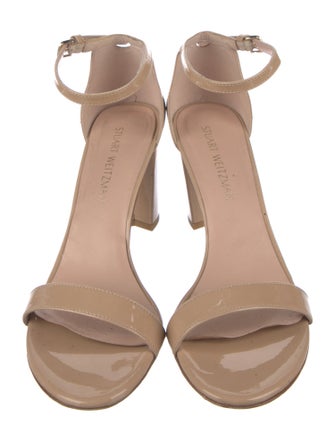 Stuart Weitzman Patent Leather Sandals